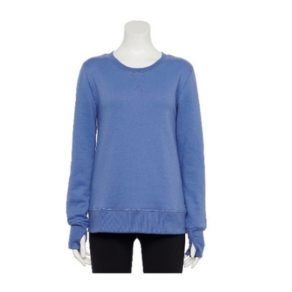 tek gear Tops - TEK GEAR Ultra Soft Fleece Sweatshirt Size XL Kingsley Blue